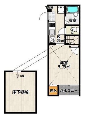 リックメゾンの物件間取画像