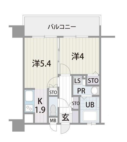 アルティザ博多プレミアの物件間取画像