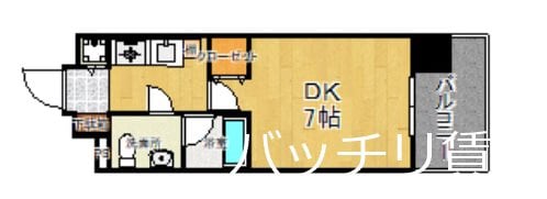 OAK VILLA HAKATA RESIDENCEの物件間取画像