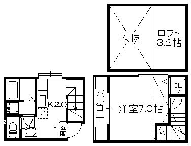 ステラポラリス愛宕の物件間取画像