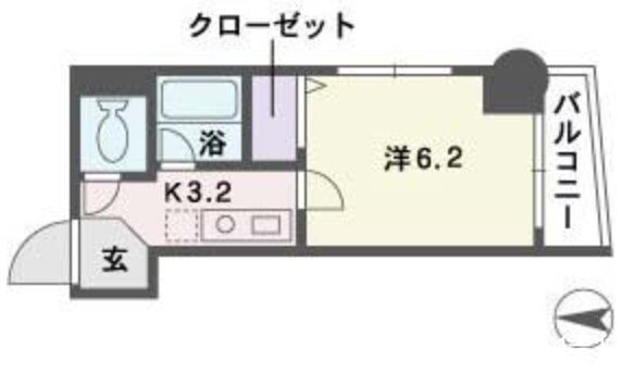 KT大橋の物件間取画像