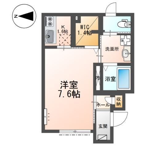 プランドール豊町の物件間取画像