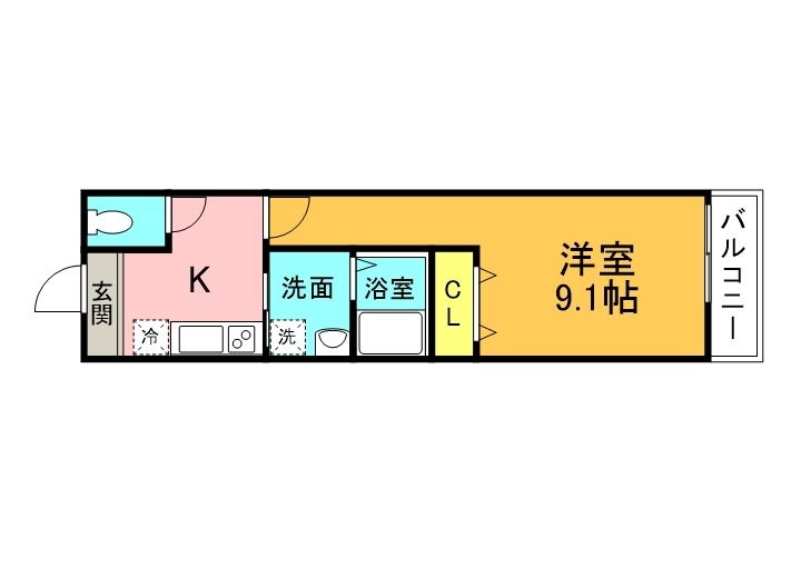 フジパレス阪急塚口駅東WESTの物件間取画像