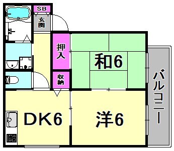 カサグランデ21の物件間取画像