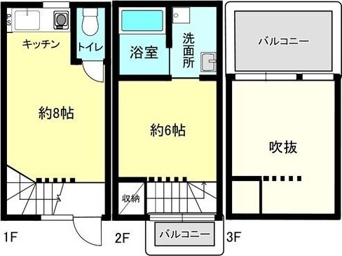 W＆R APARTMENT01の物件間取画像