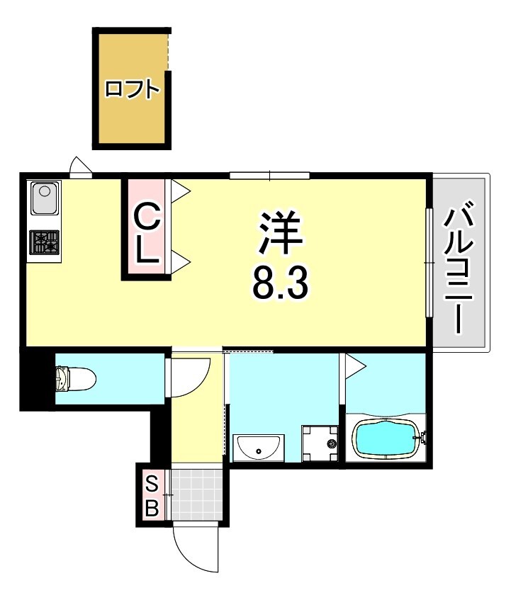 ラディアンレジス観音山の物件間取画像