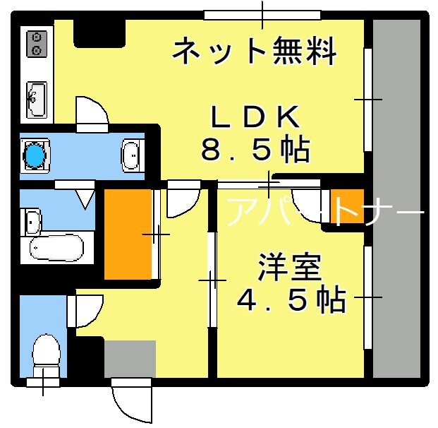 栄和第一ビルの物件間取画像