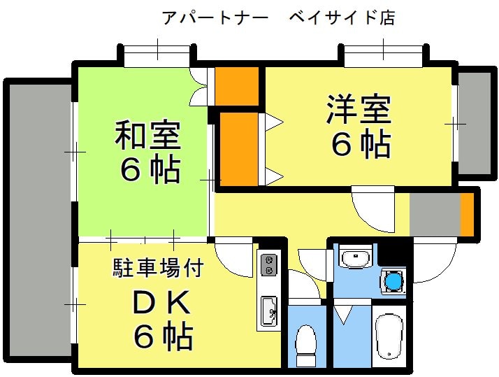 上塩屋駅 徒歩35分 2階の物件間取画像