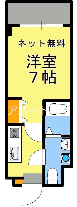 物件間取画像