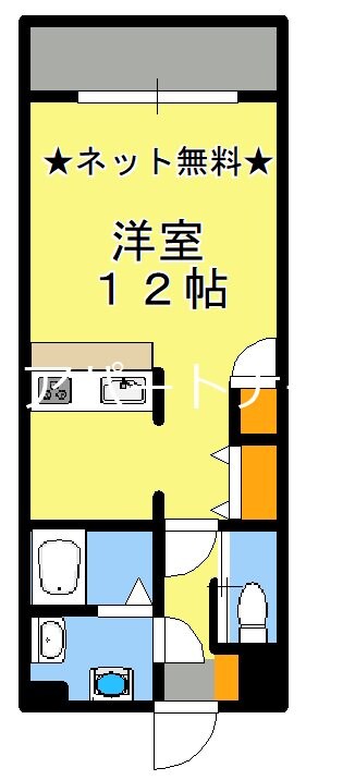 物件間取画像