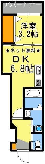 Ｚｅｒｏ上之園の物件間取画像