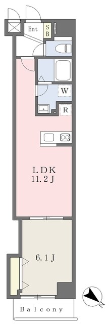 ミリアビタＮｏ．３８の物件間取画像