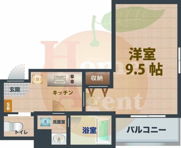 サンフィールド西荻窪の物件間取画像