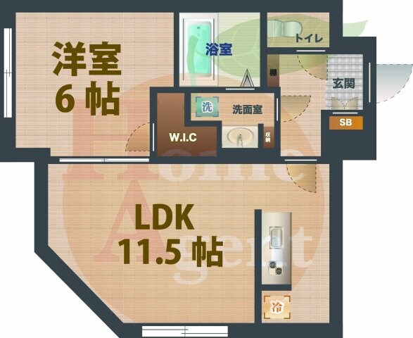 荻窪駅 徒歩7分 1階の物件間取画像