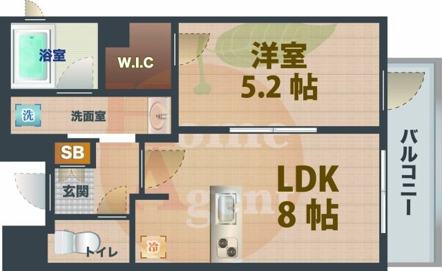 リュエル・サーラ中野中央の物件間取画像