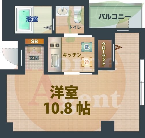 中野駅 徒歩14分 2階の物件間取画像