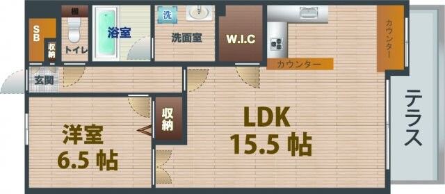 ライオンズシティ中野プラザの物件間取画像
