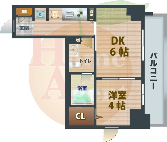 西永福駅 徒歩5分 3階の物件間取画像