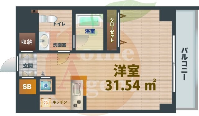 中野坂上駅 徒歩5分 2階の物件間取画像