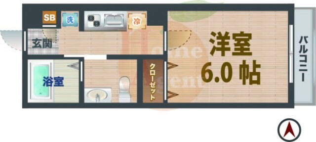 高円寺駅 徒歩11分 1階の物件間取画像