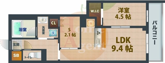 ARKMARK中村橋の物件間取画像