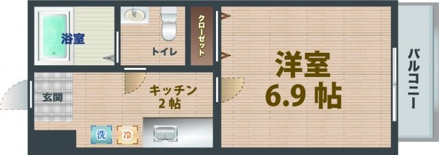 新高円寺駅 徒歩13分の物件間取画像