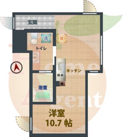 ALERO高円寺南の物件間取画像