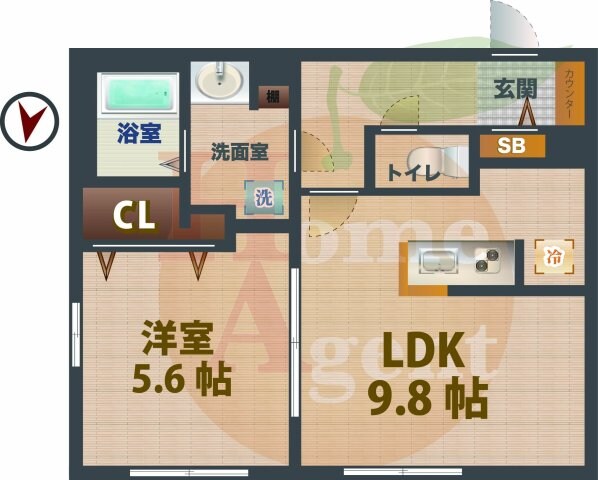 プライマル中野新橋の物件間取画像