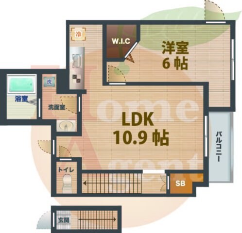 中野富士見町駅 徒歩7分 2階の物件間取画像