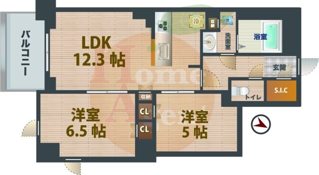 西新宿駅 徒歩7分 4階の物件間取画像