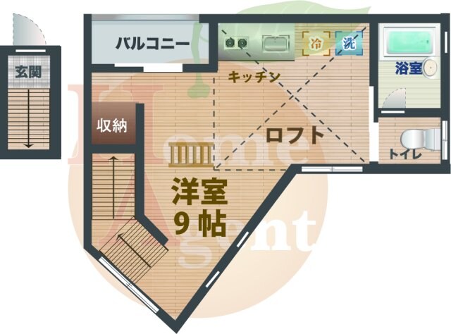 荻窪駅 徒歩12分 2階の物件間取画像