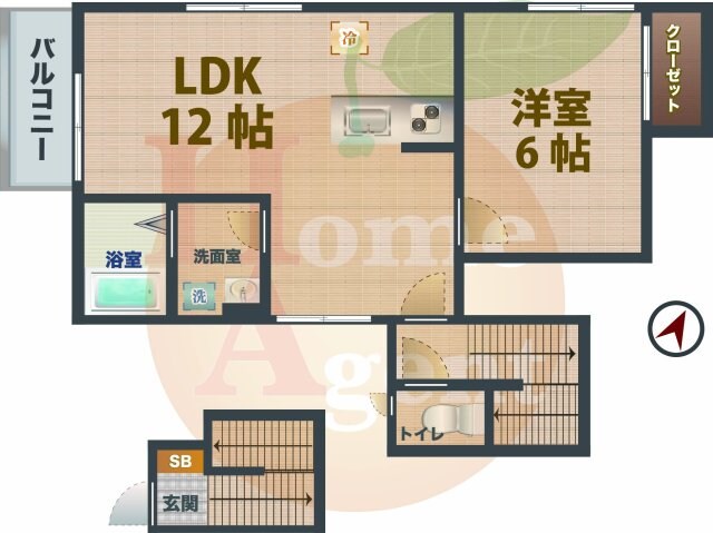 RHEINGOLDの物件間取画像