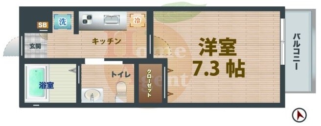 中村橋駅 徒歩7分 2階の物件間取画像