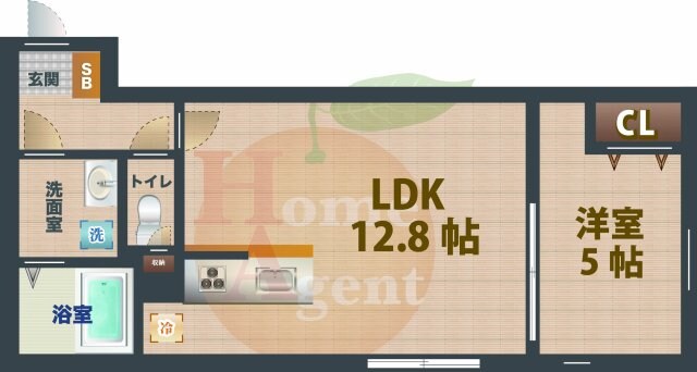 中野坂上駅 徒歩2分 2階の物件間取画像