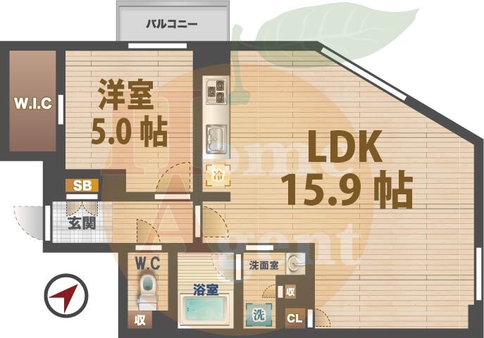 西荻窪駅 徒歩7分 2階の物件間取画像