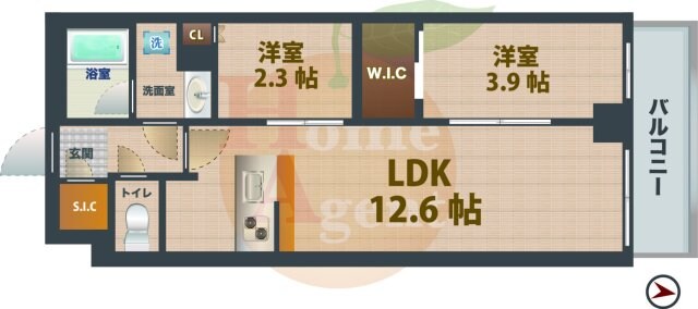 中村橋駅 徒歩7分 2階の物件間取画像
