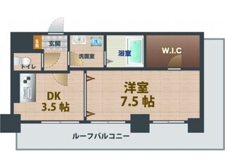 スペーシア高円寺Ⅰの物件間取画像