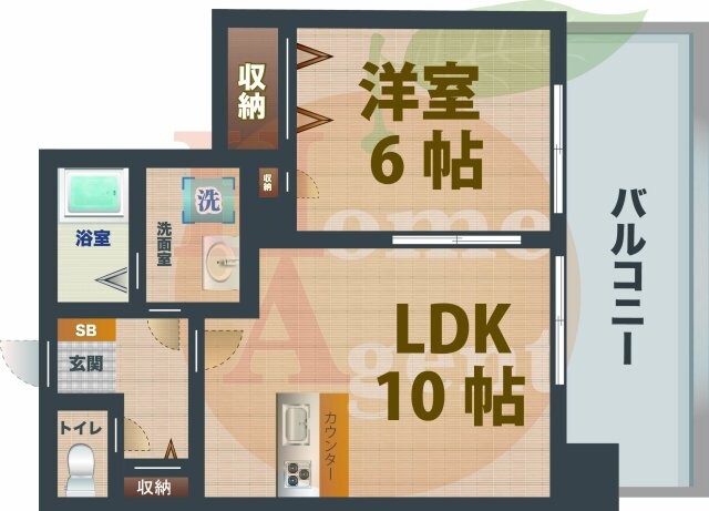 中村橋駅 徒歩5分 1階の物件間取画像