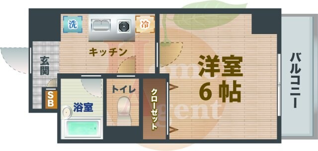 東高円寺駅 徒歩12分 6階の物件間取画像