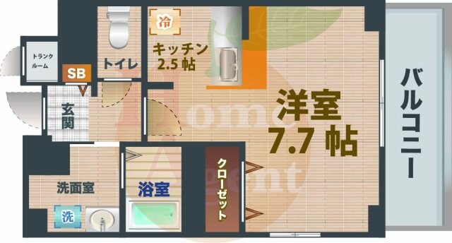 西荻窪駅 徒歩8分 3階の物件間取画像