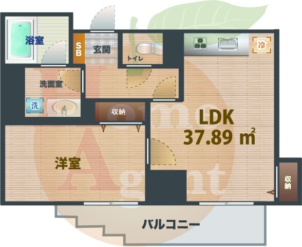 練馬駅 徒歩3分 12階の物件間取画像