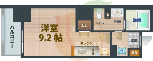 中野駅 徒歩5分 6階の物件間取画像