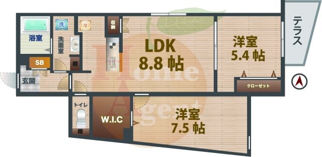 阿佐ケ谷駅 徒歩10分 1階の物件間取画像