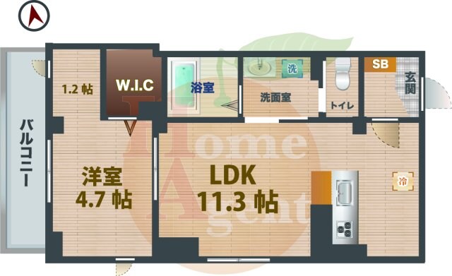 上井草駅 徒歩13分 1階の物件間取画像