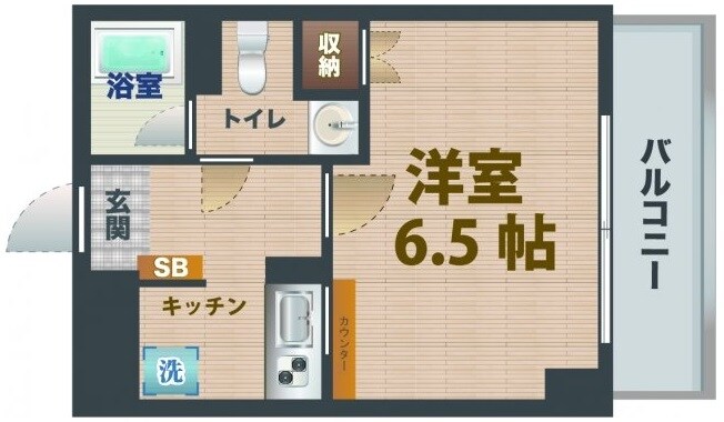 新高円寺駅 徒歩8分 5階の物件間取画像