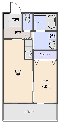 物件間取画像