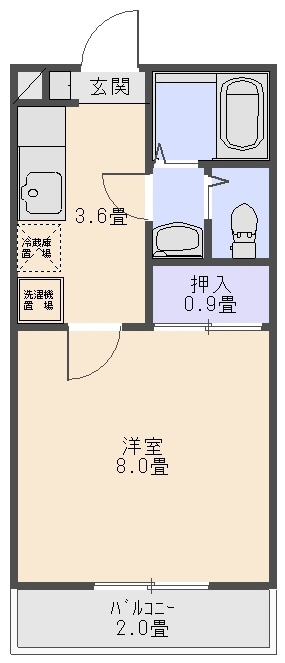 物件間取画像