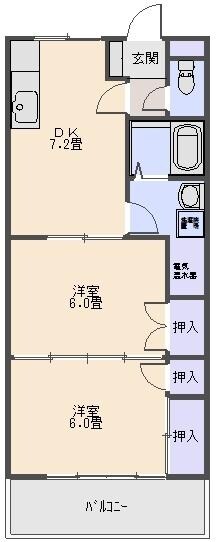 物件間取画像