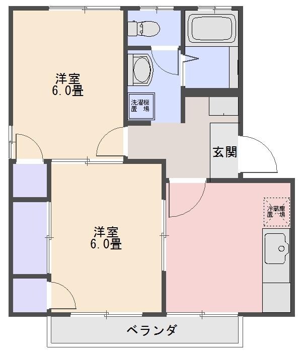 物件間取画像