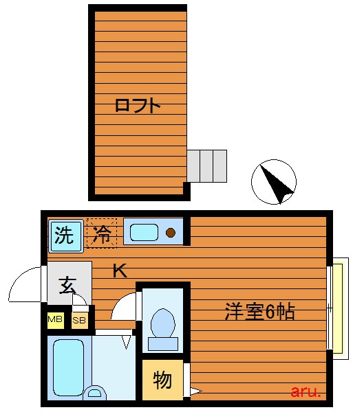 吉祥寺駅 徒歩10分 2階の物件間取画像